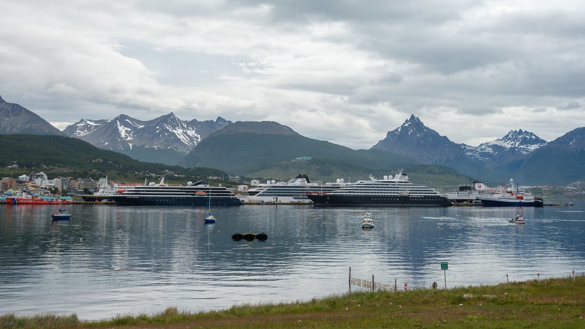 Antarctica - Ushuaia and heading to the Drake Passage